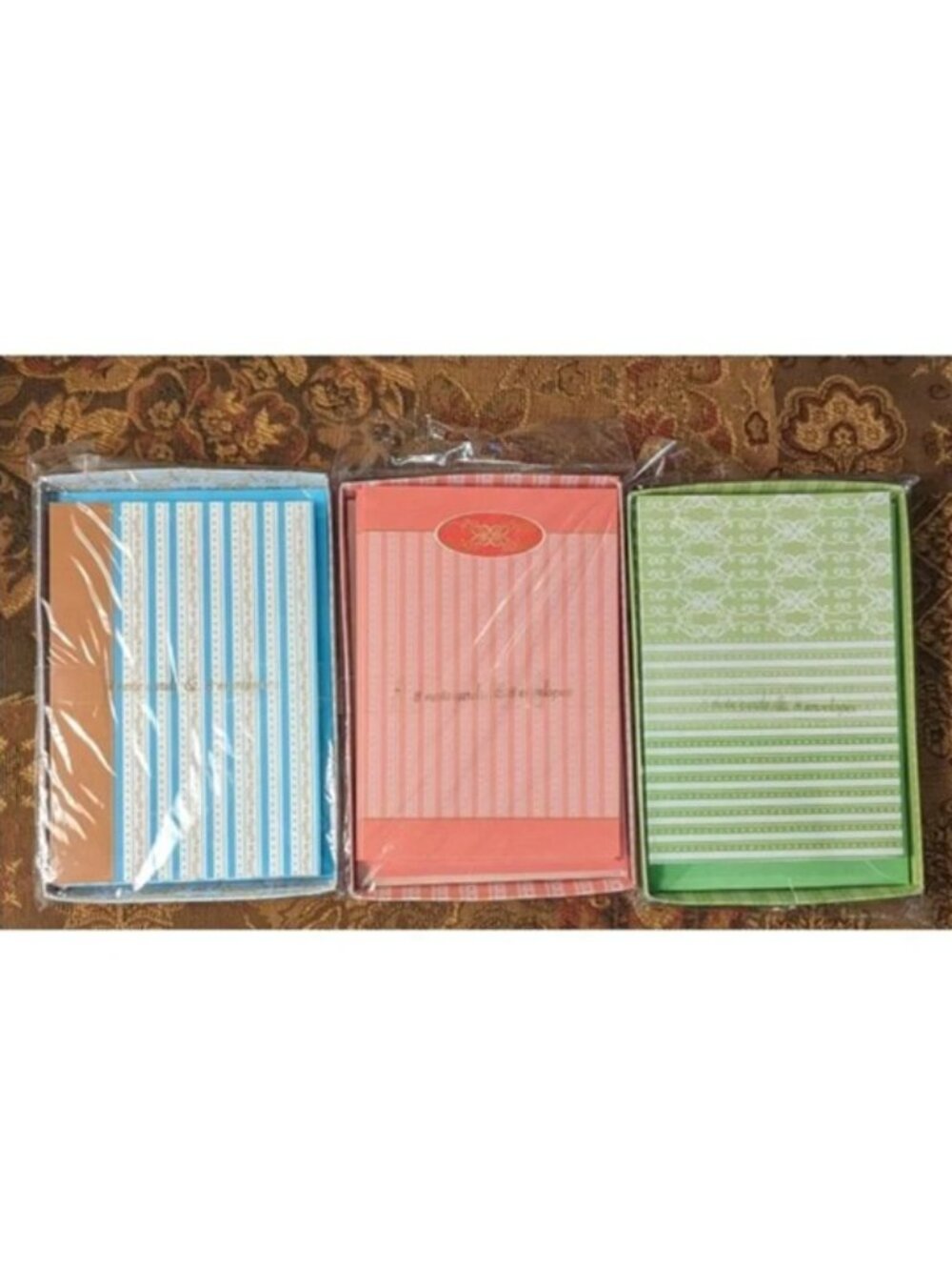 The Ana Grace Collection 3 Sets of 8 Thank You Blank Note Cards & Envelopes NEW